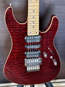 SCHECTER NV-III-24-AS アッシュボディの初期型キルトトップ 2008年製造