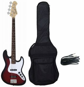 即決◆新品◆送料無料Legend LJB-Z RBS(Red Black Sunburst) ジャズベース/ケース付