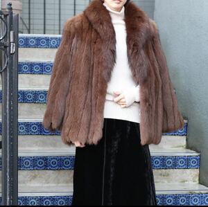 SAGA FOX FOX FUR COAT/サガフォックスフォックスファーコート