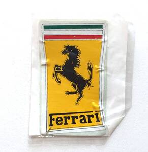 ◆ビンテージ Ferrari フェラーリ エンブレム ステッカー シール スーパーカー 検 昭和レトロ 80S 70S