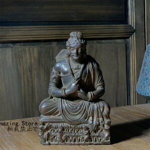 極細工 仏教古美術 仏像 ガンダーラ石仏 Gandhara ガンダーラ美術 石仏 仏像 装飾 置物 装飾 収蔵 コレクション