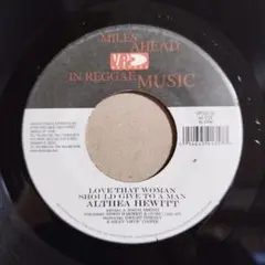 althea hewitt - love that woman レゲエレコード