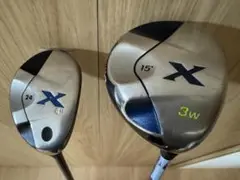 USED☆CallawayGOLFキャロウェイXシリーズUT/４U&3W/FW