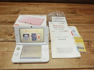 【Y8-4290】Nintendo 3DS LL 本体 ピンク SPR-001 初期化済 ニンテンドー 任天堂 現状品 東京引取可 同梱可【千円市場】