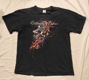 チルドレン・オブ・ボドム Children of Bodom バンドTシャツ デスメタル 黒系 XL フルーツオブザルーム 