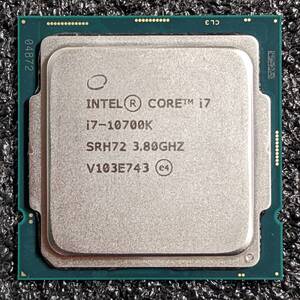 【中古】Intel Core i7 10700K [LGA1200 CometLake 第10世代]