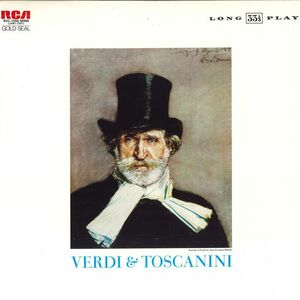 LP Verdi, Toscanini, Nbc Symphony Orchestra Toscanini Conducts Verdi RVC1559 RCA /00260