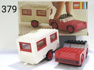 ３７９ キャンピング・カー Legoland レゴランド 1973年製 組立済み LEGO ヴィンテージ 長期保管 自動車