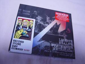 METALLICA 「LIBERTE EGALITE FRATERNITE METALLICA ！」 RECORD STORE DAY限定盤