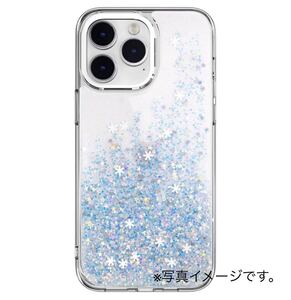 y070503m SwitchEasy iPhone 13 Pro Max 対応 ケース カバー クリア 大人女子 キラキラ グリッター スマホケース ストラップホール 付き