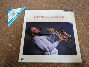 羊]LD 帯付 グローヴァー・ワシントン・ジュニア[Grover Washington, Jr.]｜In Concert [MJ077-22PA]