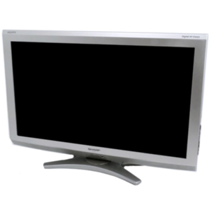 【中古】SHARP 32V型 ハイビジョン液晶テレビ AQUOS LC-32E6-S シルバー [管理:1150005410]