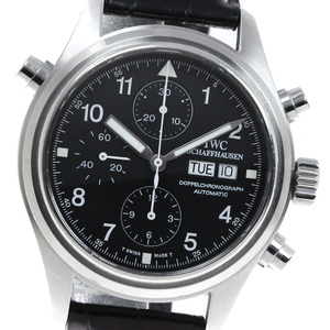 IWC SCHAFFHAUSEN IW371303 ドッペルクロノ デイデイト 自動巻き メンズ _817454