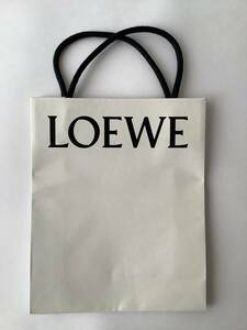 【美品！】LOEWE ロエベ　 ショップバック　ショッピングバック　紙袋　長方形　小