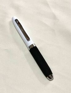 ダイアリーペン　ボールペン　手帳用ボールペン　筆記具　ホワイト　ブラック　カジュアル(515)