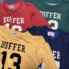 DUFFER ダファー　七分袖Tシャツ ４枚セット