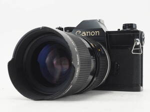 ★訳あり実用品★ キヤノン CANON FTB ブラックボディ FD 35-70mm F2.8-3.5 S.S.C レンズセット ★シャッター全速変化OK! #TA6306