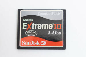 #130o SanDisk サンディスク ExtremeIII 1GB CFカード コンパクトフラッシュ CF