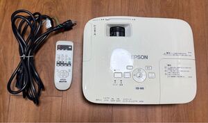 【中古・通電OK】EPSON PROJECTOR EB-W8 プロジェクター　エプソン　リモコン付