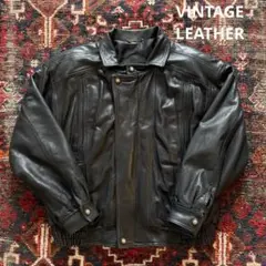 leather jacket レザージャケット ライダース 本革 ブラック