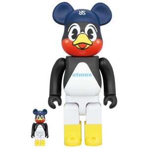 BEARBRICK atmos×Tokyo Yakult Swallows 100%& 400％