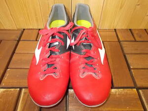 e945◆MIZUNO サッカー スパイクシューズ◆25cm ミズノ モナルシーダ MONARCIDA NEO トレーニングシューズ IPC0519 赤色 