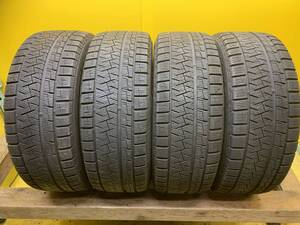 No2630 M5　バリ溝！！ピレリ　 PIRELLI　アイスアシンメトリコ　ICE ASIMMETRICO PLUS 205/55R16 91Q M+S 4本セット