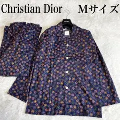 未使用 タグ付 Christian Dior ロゴ柄 セットアップ ルームウェア