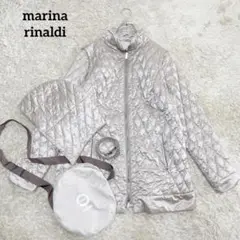 【marina rinaldi】キルティング　ダウンコート 20230152M