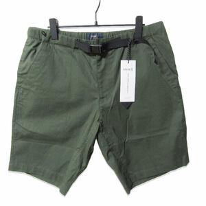 未使用 ROARK REVIVAL ロアークリバイバル クライミングショーツ TRAVEL SHORTS 2.0 LINEN LIKE ST ARMY オリーブ XL 27107665