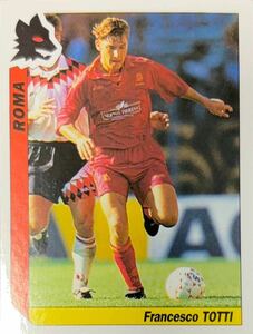 Service Line Tutto Calcio 94-95 NO.300 Francesco Totti Rookie Sticker