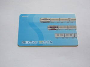 ＳＨＩＫＯＫＵ　ＩＣＯＣＡ　電車柄　デポジットのみ　中古現状渡し　送料込み