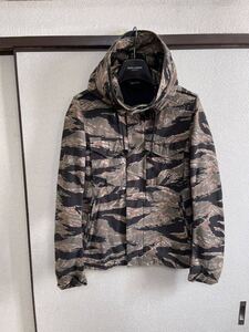 【即決】【良品】 ATTACHMENT アタッチメント M65 TIGER CAMO HOODED JACKET ジャケット ブルゾン 即決早い者勝ち