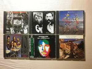 『10CC 関連アルバム6枚セット』(The Original Soundtrack,Meanwhile,Mirror Mirror,The Collection,Changing Faces,Goodbye Blue Sky)