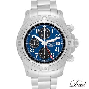 未使用 保管品 BREITLING ブライトリング アベンジャー クロノグラフ GMT45 A24315 メンズ 腕時計