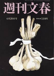 2024 週刊文春 6月20号 送料87円より