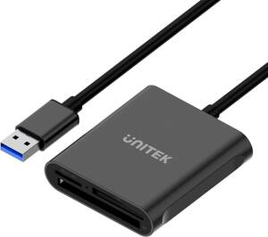 Unitek USB3.1 Gen1 マルチカードリーダー 3スロット搭載 SD・TF/microSD・コンパクトフラッシュ/CF