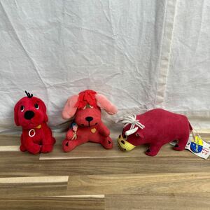 【送料無料】Clifford クリフォード THE BIG RED DOG『大きな赤い犬』 ぬいぐるみ　/Dreampets ドリームペッツ 「Rufus」「Tabasco」