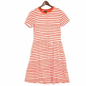 MARC BY MARC JACOBS マーク バイ マークジェイコブス 春夏 半袖 ボーダー柄 ワンピース Sz.XS　レディース　E4T01214_6#A