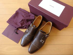 ☆新品！ 正規品！ ジョンロブ JOHNLOBB ウィリアム WILLIAM テンシルソール MOORLAND GRAIN 8D☆