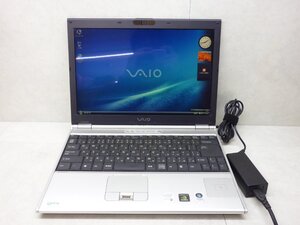 ☆1円☆VAIO☆VGN-SZ53B☆GeForce Go 7400☆Core 2 Duo 1.66GHz/2GB/80GB/Sマルチ/無線/Bluetooth/カメラ/Office/Win Vista Home Premium☆