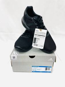 D7135*2.5　未使用　adidas　アディダス　LITE RACER 3.0　ライトレーサー　GW7954　27㎝　ブラック　黒　ランニングシューズ　靴　箱付き