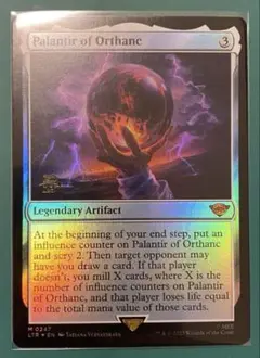 MTG オルサンクのパランティール 英語　プレリリースfoil 1枚