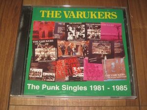 THE VARUKERS ヴァルカーズ THE PUNK SINGLES 1981-1985 英 CD 