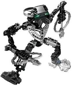 レゴ LEGO BIONICLE バイオニクル トア・ホルディカ・ホエヌア ブラック 8738 ケース＆組み立て図付 送料600円～