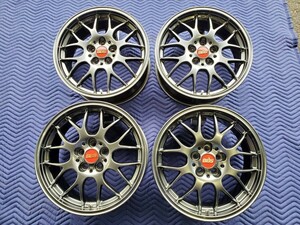 BBS RG-R RG799 7.5J 17インチ +48 DBK ダークブラック　2個口発送 アルミホイール 4本セット BBSJAPAN