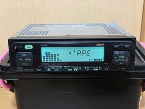 希少動作品□トヨタ純正・1DIN DSP搭載カセットデッキ TSP-5475(08600-00740) KEH-M9026ZT