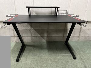 タマリビング ゲーミングデスク SR-110 作業机 パソコンテーブル ① 幅108cm×奥行60cm×高さ70cm 直接引取（東大阪）・自社配達歓迎