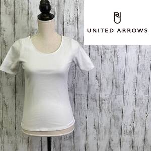 closet story★UNITED ARROWS★クローゼットストーリー★リブ カットソー　9-46