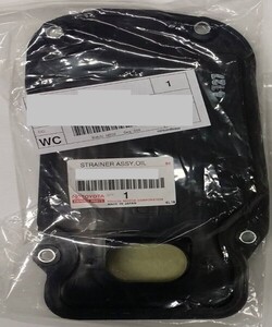 レクサス 純正 IS250 350 バルブボデー オイルストレーナ LEXUS Transmission Oil Strainer Pan Gasket 未使用 Genuine OEM JDM